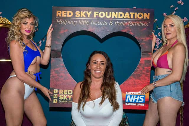 The event raised money for the Red Sky Foundation