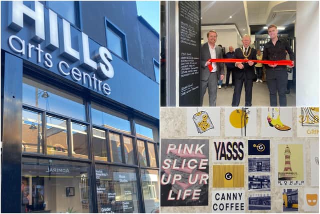Hills Arts Centre has officially opened its doors in Waterloo Place