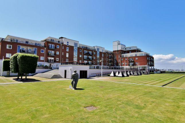 This three bedroom penthouse apartment in Gunwharf Quays has gone on sale for £1.95 million.