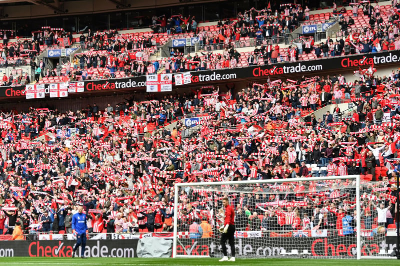 Fans raised their scarves and flags as 'Cant Help Falling In Love' was played in the stadium. A superb memory of the day.