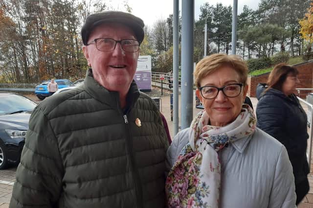 Colin Cummings, 70, and wife Elizabeth Cummings, 68, hope the Government will stick to its triple lock pledge.