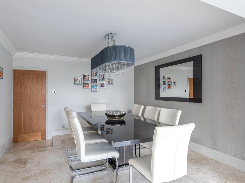 There is also a separate formal dining area which is generous in size to easily accommodate family and guests.