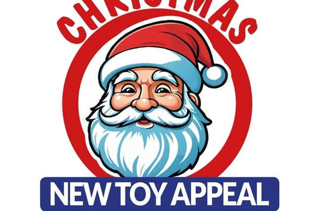 The toy appeal logo.