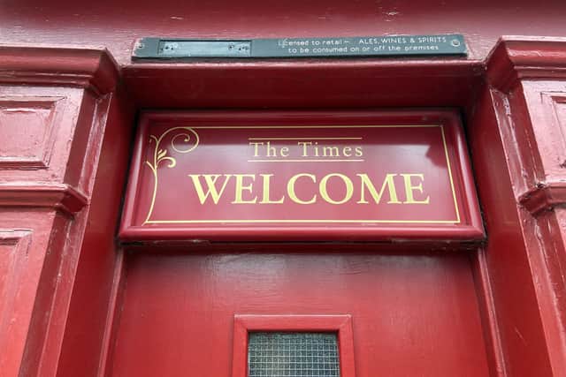 It is hoped people will be welcomed through the doors of The Times Inn once again through the community project.