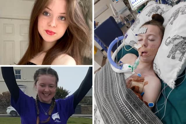 Kayleigh Llewellyn who has set her sights on a career as a paramedic - 4 years after she had a heart transplant.