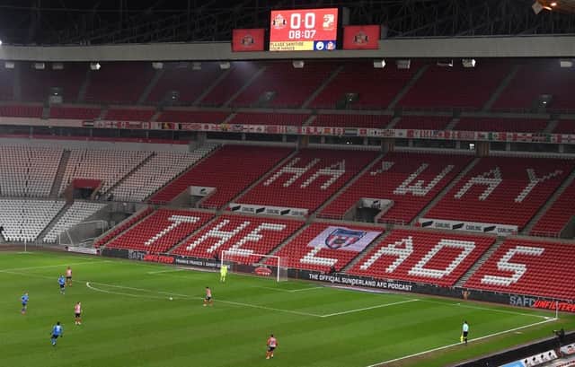 A general view of play at the Stadium of Light  (Photo by Stu Forster/Getty Images)