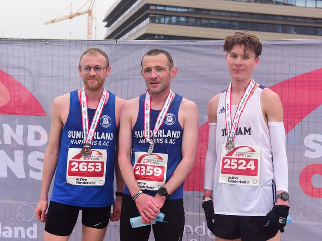 The start of the Sunderland City Runs 2023 10k race