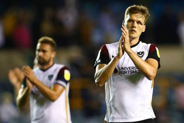 Sean Raggett of Portsmouth (Photo by Jacques Feeney/Getty Images)