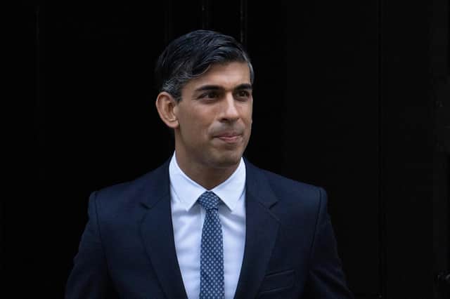 Rishi Sunak says the Government will halve inflation in 2023. Getty Images.