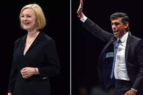 Liz Truss or Rishi Sunak will be announced as the new Conservative Party leader on September 5. Pictures: Anthony Devlin/Getty Images.
