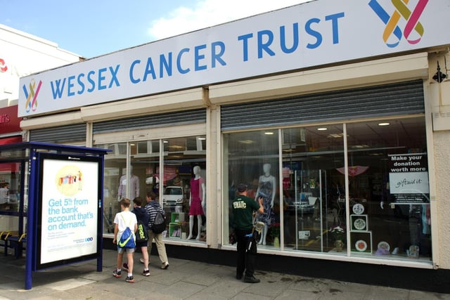 This charity shop in Cosham closed its doors in mid-July.