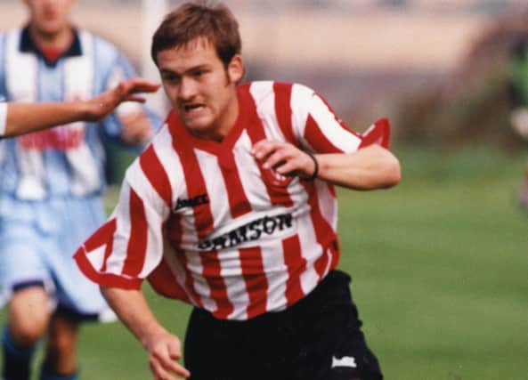 Paul Conlon pictured in action for Sunderland's youth team after moving from Hartlepool United in 1996.