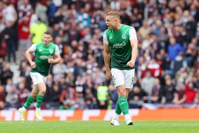 Ryan Porteous will be allowed to leave Hibernian in January with Sunderland among a host of Championship clubs eyeing his signature (Photo by Ian MacNicol/Getty Images)