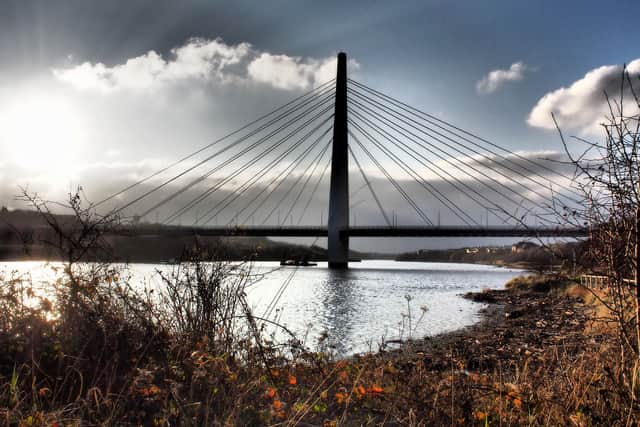 The Northern Spire Bridge has received a prestigious civil engineering award.
