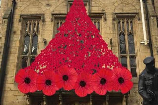An image shared by City of Durham Parish Council showing what the display should look like when it is unveiled outside Durham Town Hall.