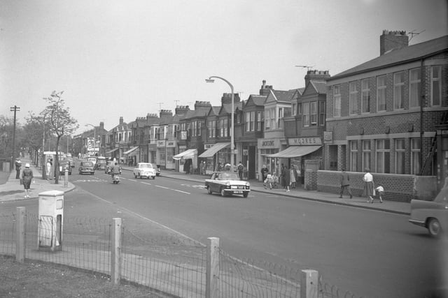 How the street looked in June 1962.