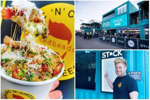 Redheads Mac n Cheese is the newest trader at Stack Seaburn after opening in the former Healthy Thaim unit. Named after owner Jamie Pagett’s ginger hair, the company has successfully run a stall at Newcastle’s Grainger Market since 2019, as well as being a regular at the Quayside Market. Enjoy mac and cheese in a whole host of different forms, from original with garlic breadcrumbs and extra cheese to sticky rib, Mexican and even a caprese version topped with pesto, sun dried tomatoes and mozzarella.