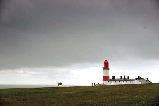 A woman has been taken to hospital after being found by coastguard teams near to Souter Lighthouse.