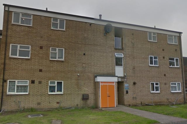 This one bedroom flat in this block sold for £65,000 in March 2020.