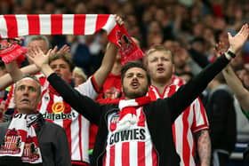 Sunderland supporters celebrate 