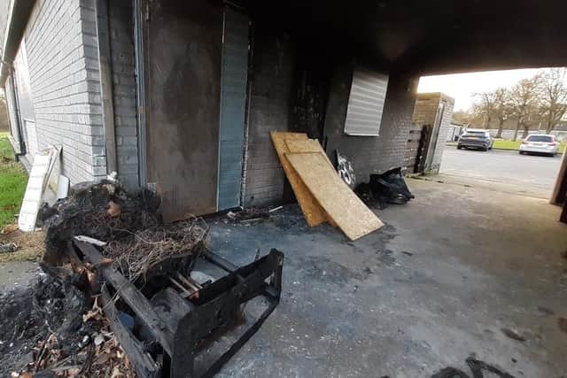 A 10-year-old boy suffered extensive burns following the alleged arson attack in Peterlee's Forth Close.