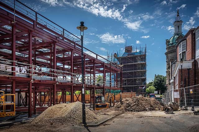 The auditorium is due to open in 2021. Photo by David Allan