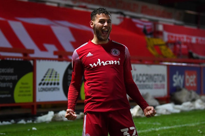 The striker has enjoyed a prolific season for Accrington, scoring 18 goals in 39 appearances and recently received a call-up to the Northern Ireland squad.