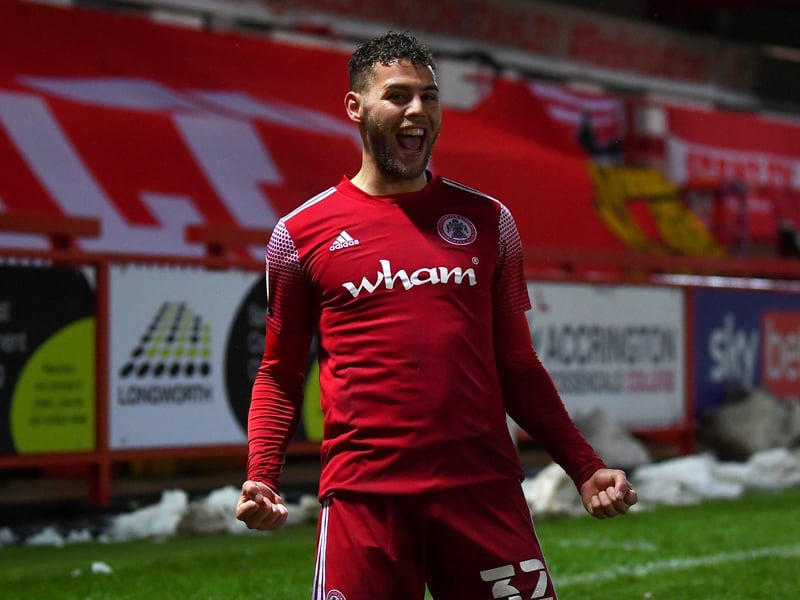 The striker has enjoyed a prolific season for Accrington, scoring 18 goals in 39 appearances and recently received a call-up to the Northern Ireland squad.
