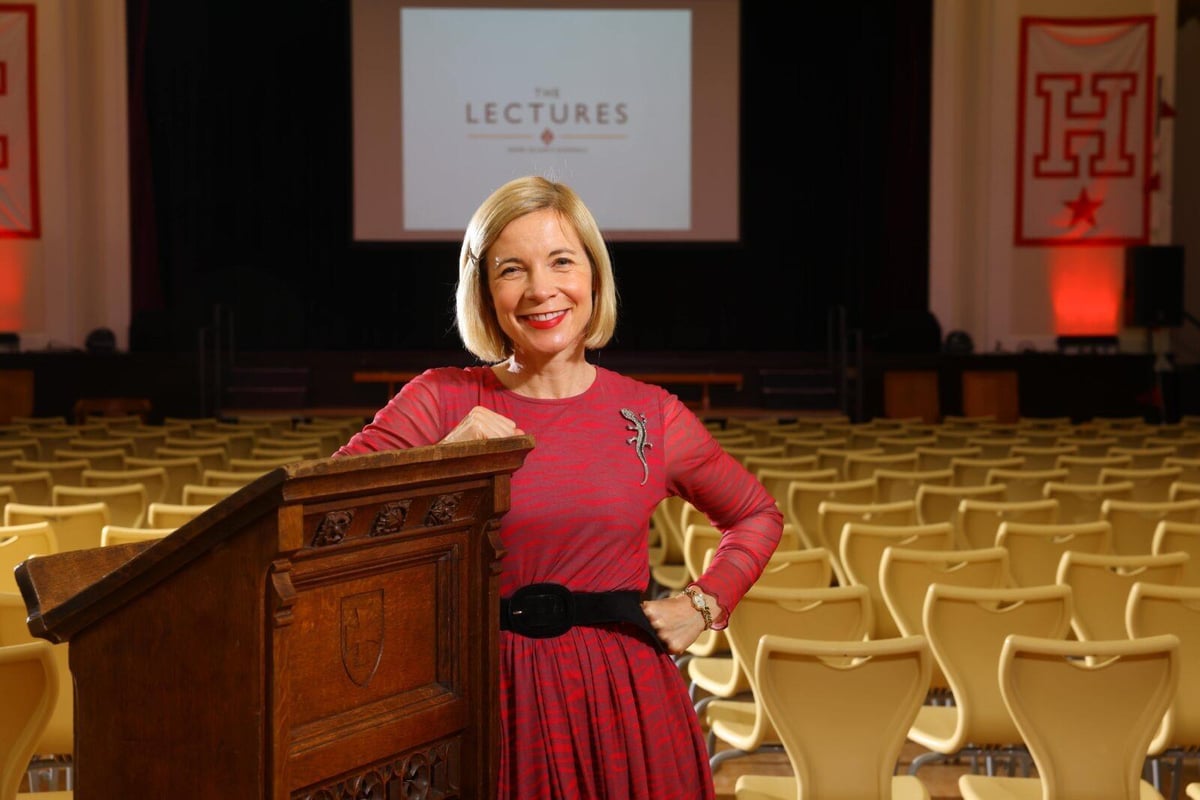 Famed historian Lucy Worsley delights audience with gripping talk on Britain's murder obsession