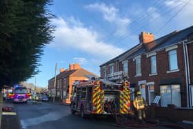Fire crews were called to South Street in Newbottle on Friday, January 7.