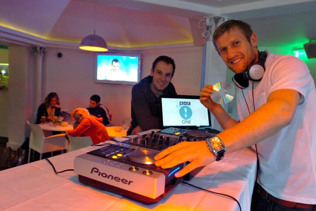 Boxer Tony Jeffries swapped gloves for the DJ decks at Bar 1 in 2009.