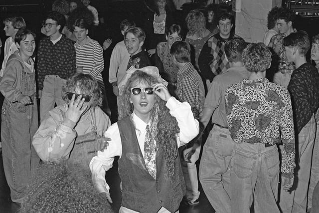 Junior disco time at Bentley's nightclub in 1989.