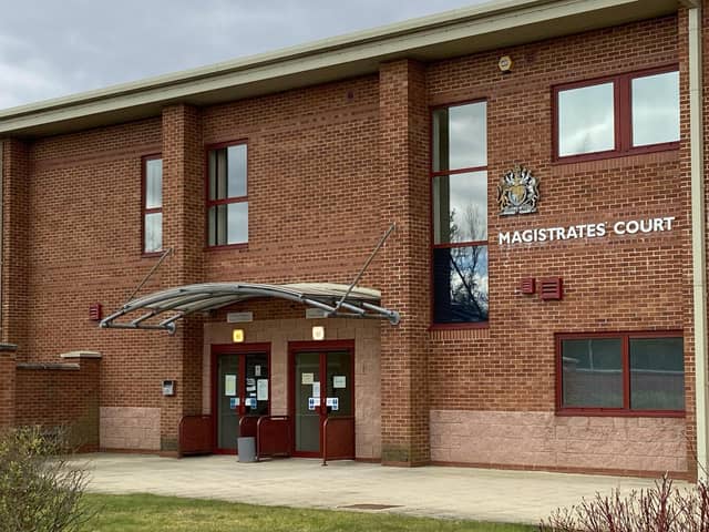 The case was heard in the defendant’s absence at Peterlee Magistrates Court.,