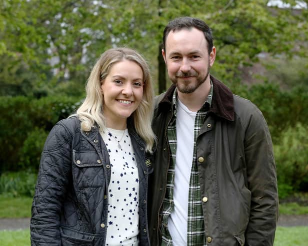 Amy Donaldson and Lee Stephenson are making plans for their wedding as he recovered from a cardiac arrest in March last year.