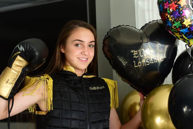 Ella Lonsdale, who trains at Sunderland East End Amateur Boxing Club, said she was confident of victory.