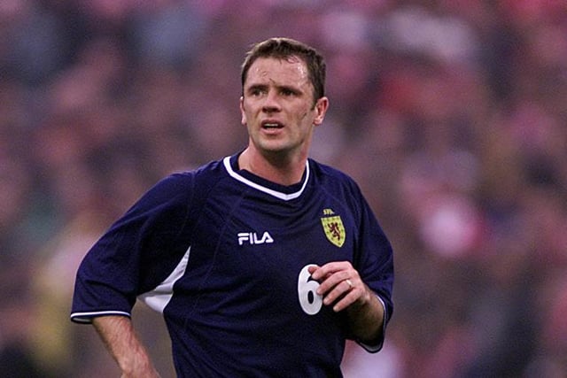 The midfielder was capped just once for Scotland, during a friendly against Poland.
