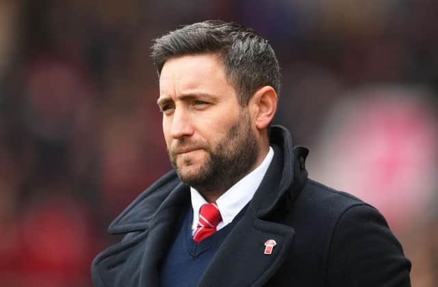 Lee Johnson. (Photo by Harry Trump/Getty Images)
