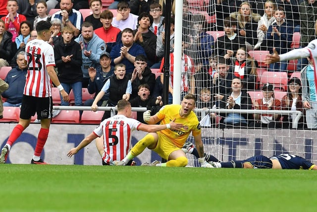 Saturday’s defeat to Middlesbrough was by far Patterson’s busiest game, which is testament to the way Sunderland’s general defensive structure has improved this season. As such it has been a less eye-catching start to the campaign for the young goalkeeper, but his command of his box continues to impress and his distribution continues to improve. More to come, but Sunderland will be very happy that we haven’t had to see the best of him yet. 7