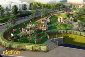 CGI image of how new outdoor children's play park in Seaburn could look Credit: Sunderland City Council / Siglion
