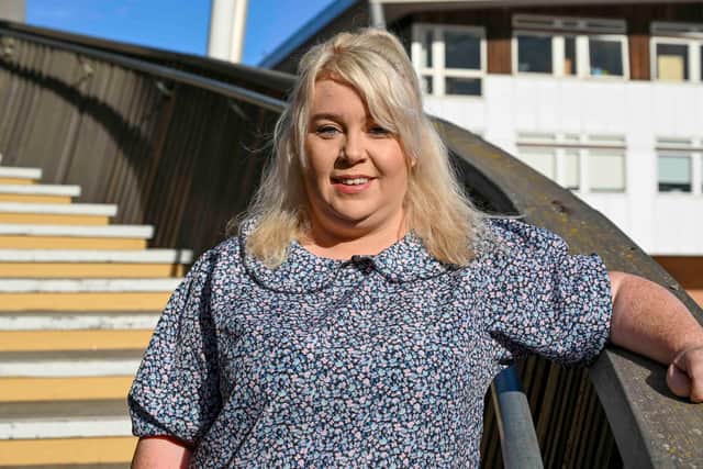 Clare Knox, 36, has moved from a career in the debt collecting industry to now helping people who are homeless integrate back into the community.