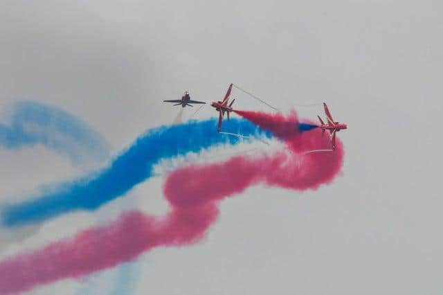 A display by the Red Arrows will be among those streamed