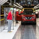 Staff return to work at Nissan's Sunderland plant following the covid19 pandemic.