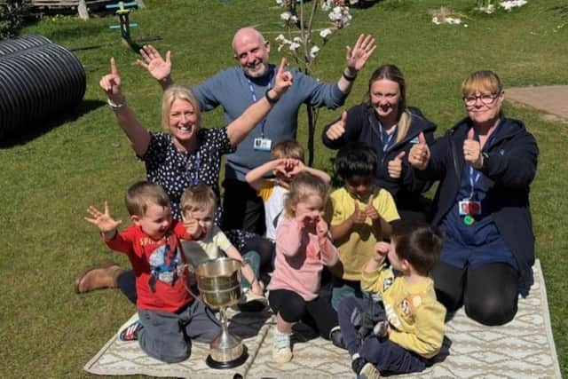 Chilton Meadows Day Nursery, in Houghton-le-Spring, has been recognised as one of the top 20 nurseries in the North East out of 481 early years centres in the region.