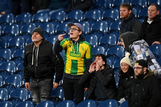 The atmosphere at West Brom's home - The Hawthornes - was rated at 3.5 stars by thousands of fans voting on footballgroundmap.com