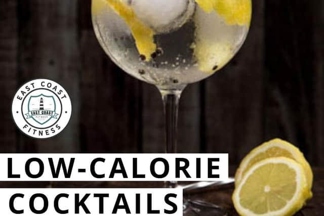 Low calorie cocktail.
