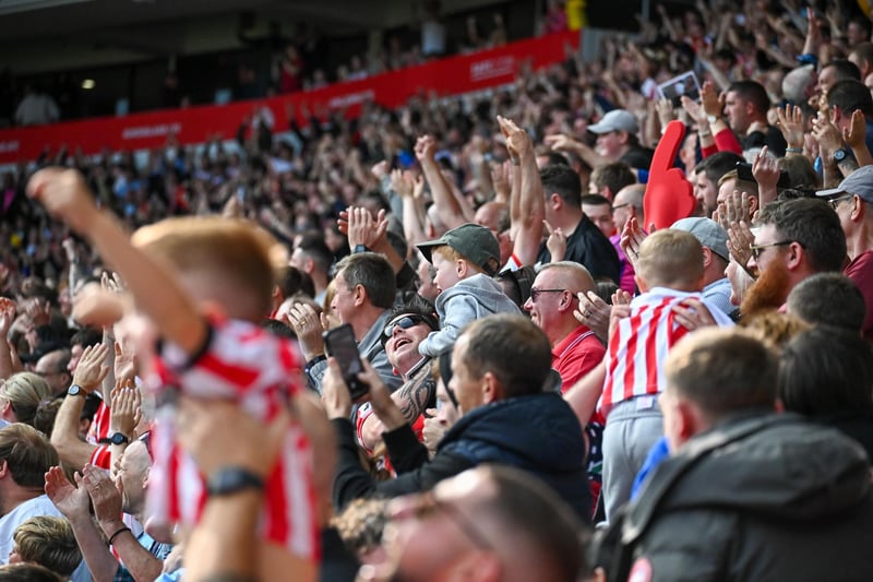 Sunderland fans were left delighted after the Black Cats came from behind to defeat Rotherham United 2-1 in the championship with our photographer Chris Fryatt at the Stadium of Light to capture the action.