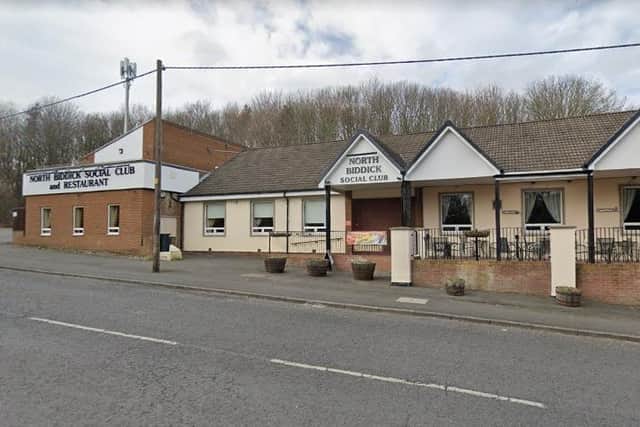 North Biddick Social Club has been awarded a four star food hygiene rating following a recent inspection. Photo: Google Maps.