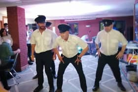 Frankland Prison staff performing the Full Monty for charity.