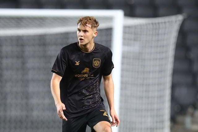Despite two late goals, the 18-year-old defender impressed during Sunderland's 2-0 win over Crewe at the Stadium of Light in March. At 6 ft 4, the teenager is certainly an imposing figure.