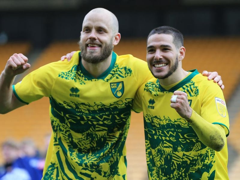 Leeds United have become the latest side to eye a summer move for Emi Buendia, but almost half of the Premier League now wants the Norwich City ace. (Foot Mercato) 

(Photo by Stephen Pond/Getty Images)